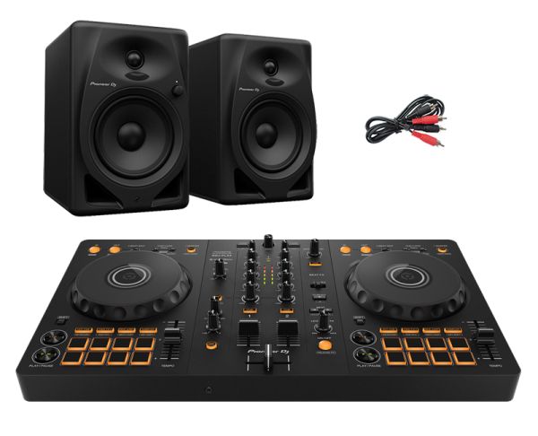 Pioneer DDJ-FLX4 Controller & DM-50D Active Speakers