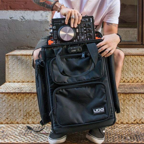 UDG Ultimate ProducerBag Large Black/Orange Inside U9022BL/OR
