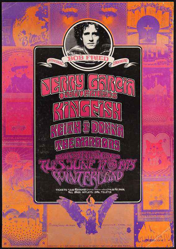 Stanley Mouse Alton Kelley Wes Wilson Victor Moscoso and Randy