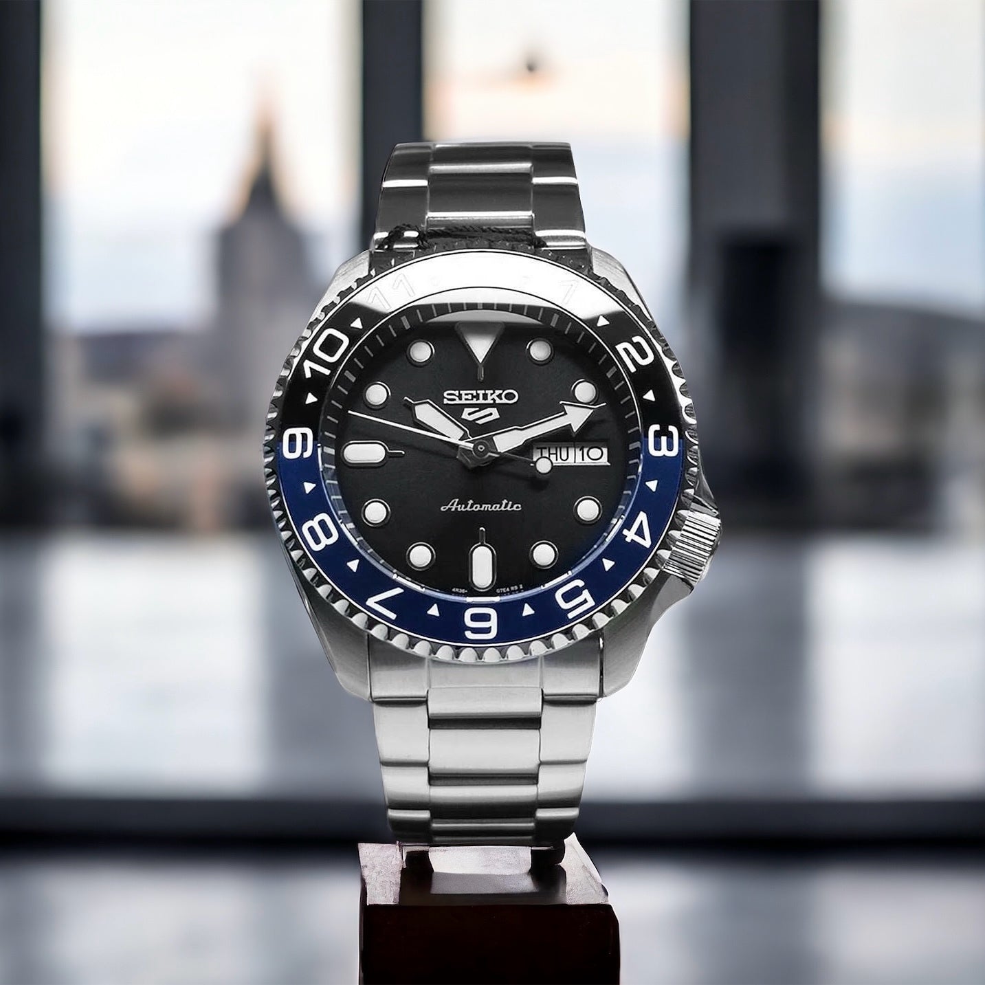 Ceramic Insert - 007 Dual Time Dark Knight - DLW WATCHES