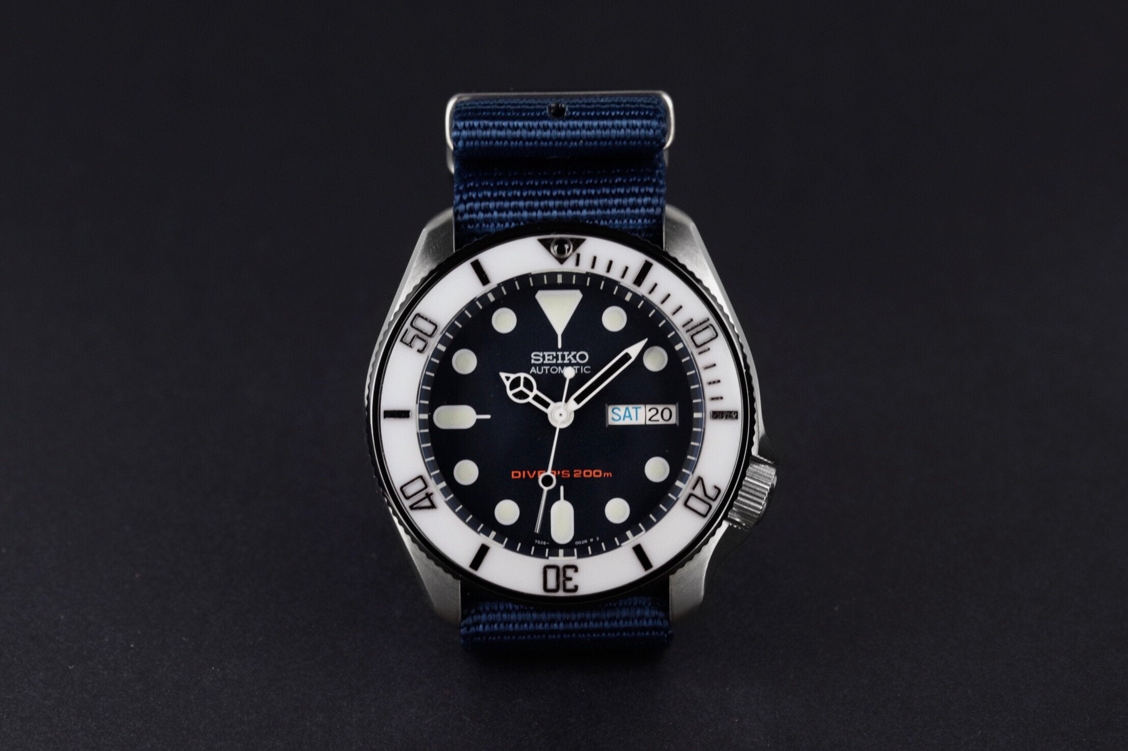 Ceramic Insert - 007 Sub Ghost White - DLW WATCHES