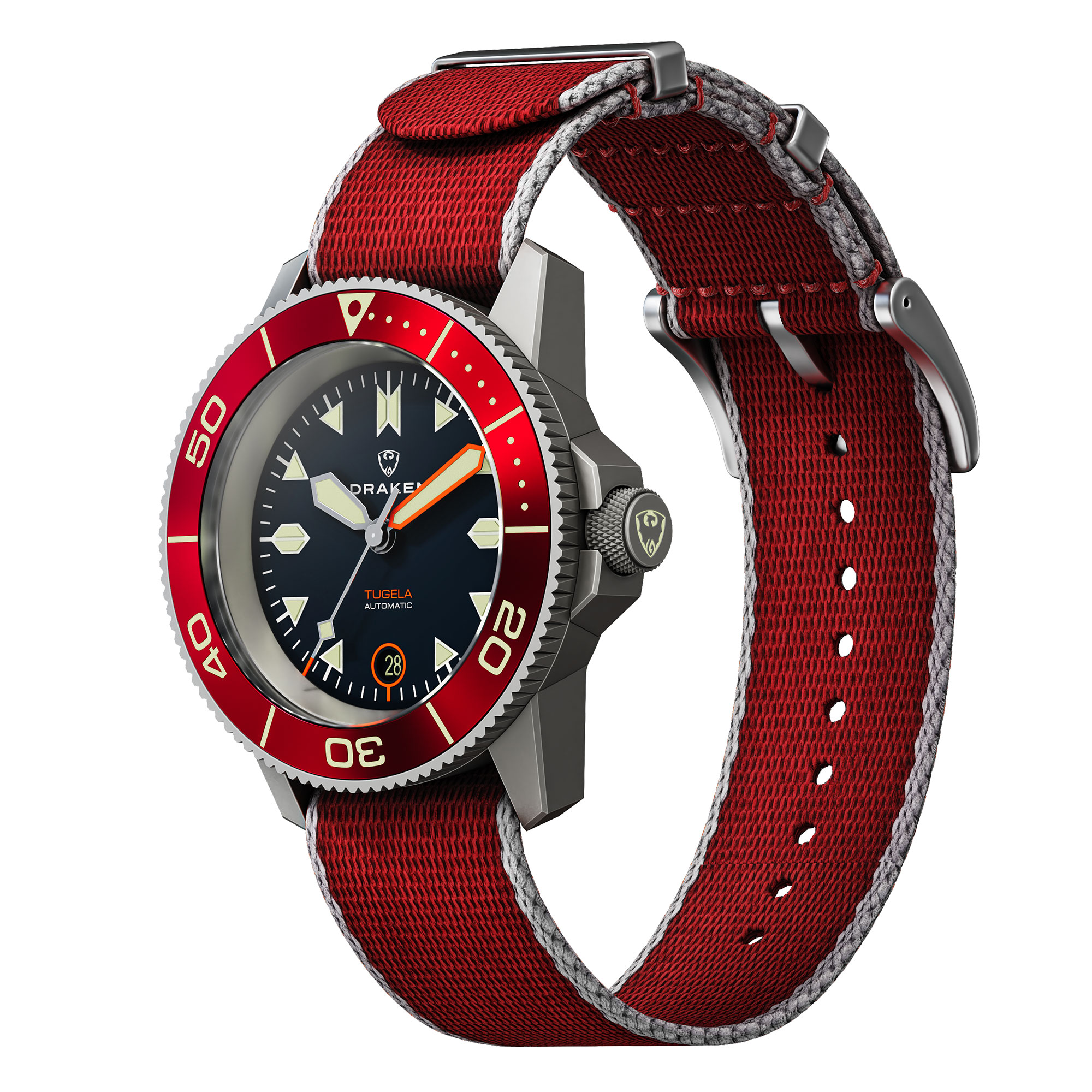 Tugela – Red – Draken Watches
