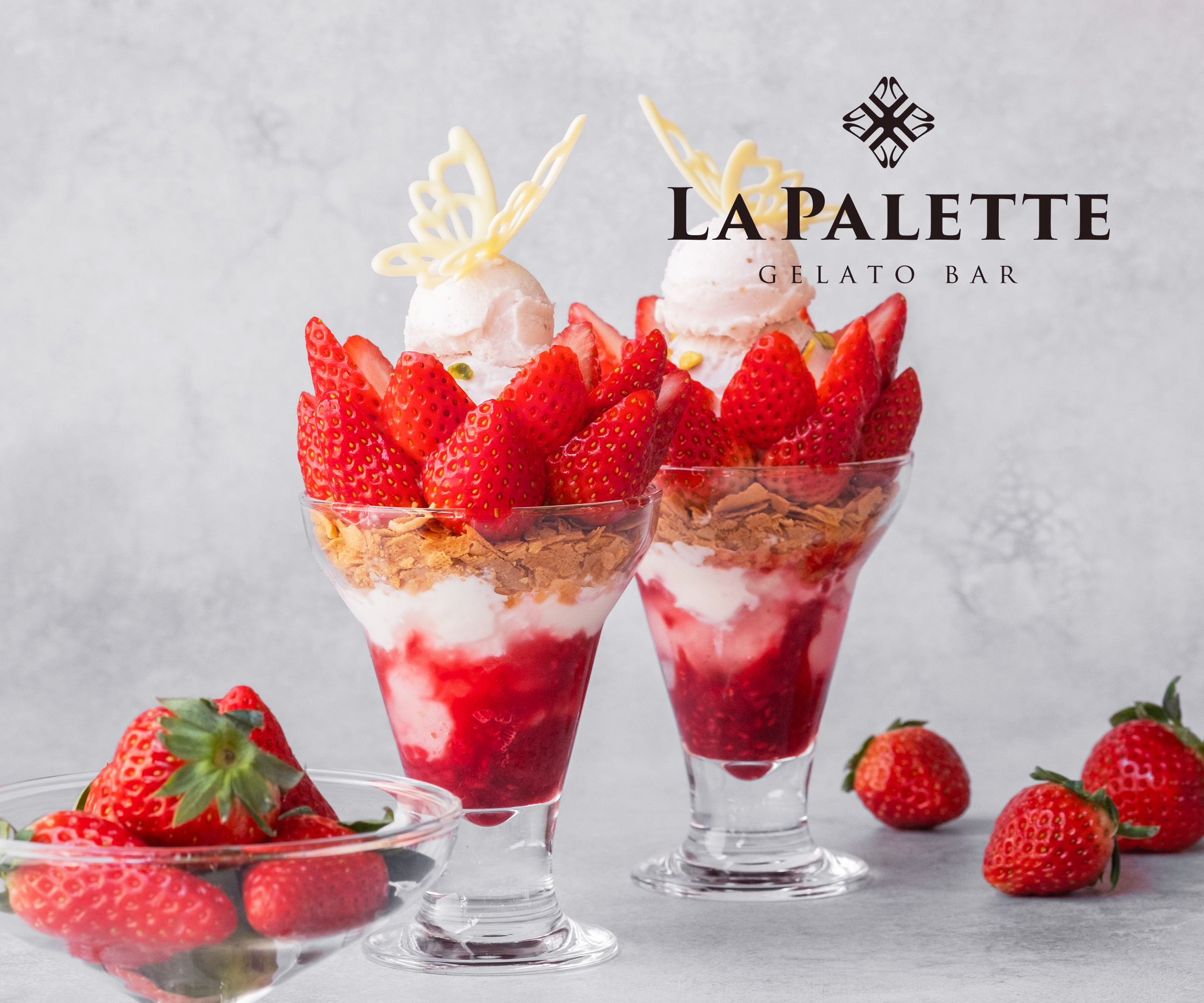 LA PALETTE】1/2～あきひめ苺パフェ | ニュース | S-PULSE DREAM PLAZA