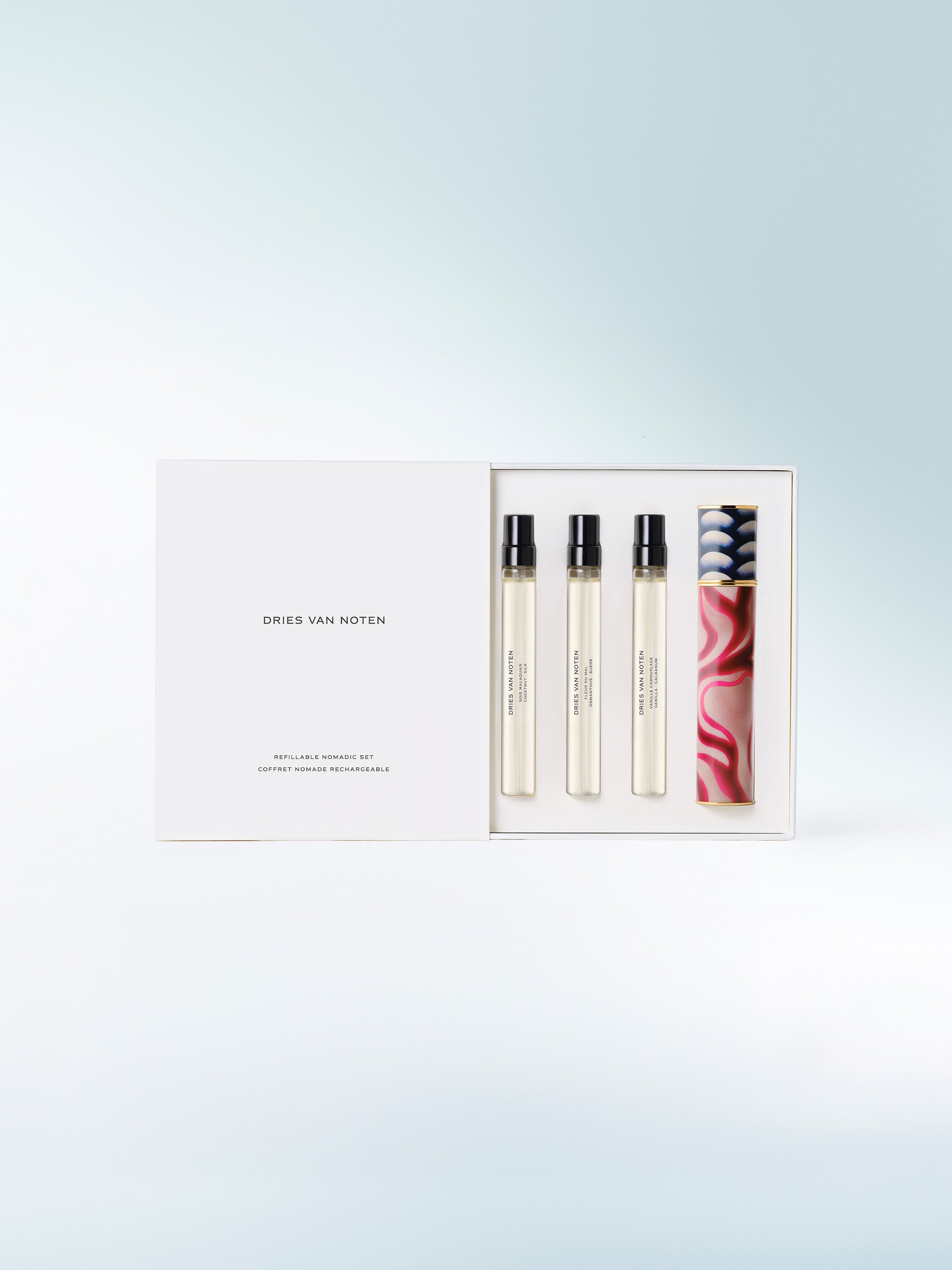 Floral refillable nomadic set | Dries Van Noten