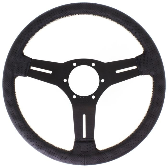 NARDI COMPETITION 330 mm. Steering wheel black perforated leather