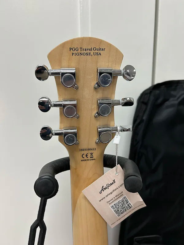 Pignose PGG-200 Mini Electric Travel Guitar - Black w/Gig Bag