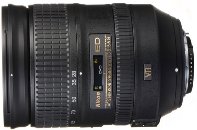 Nikkor 28-300mm f/3.5-5.6G ED VR AF-S Lens Specifications