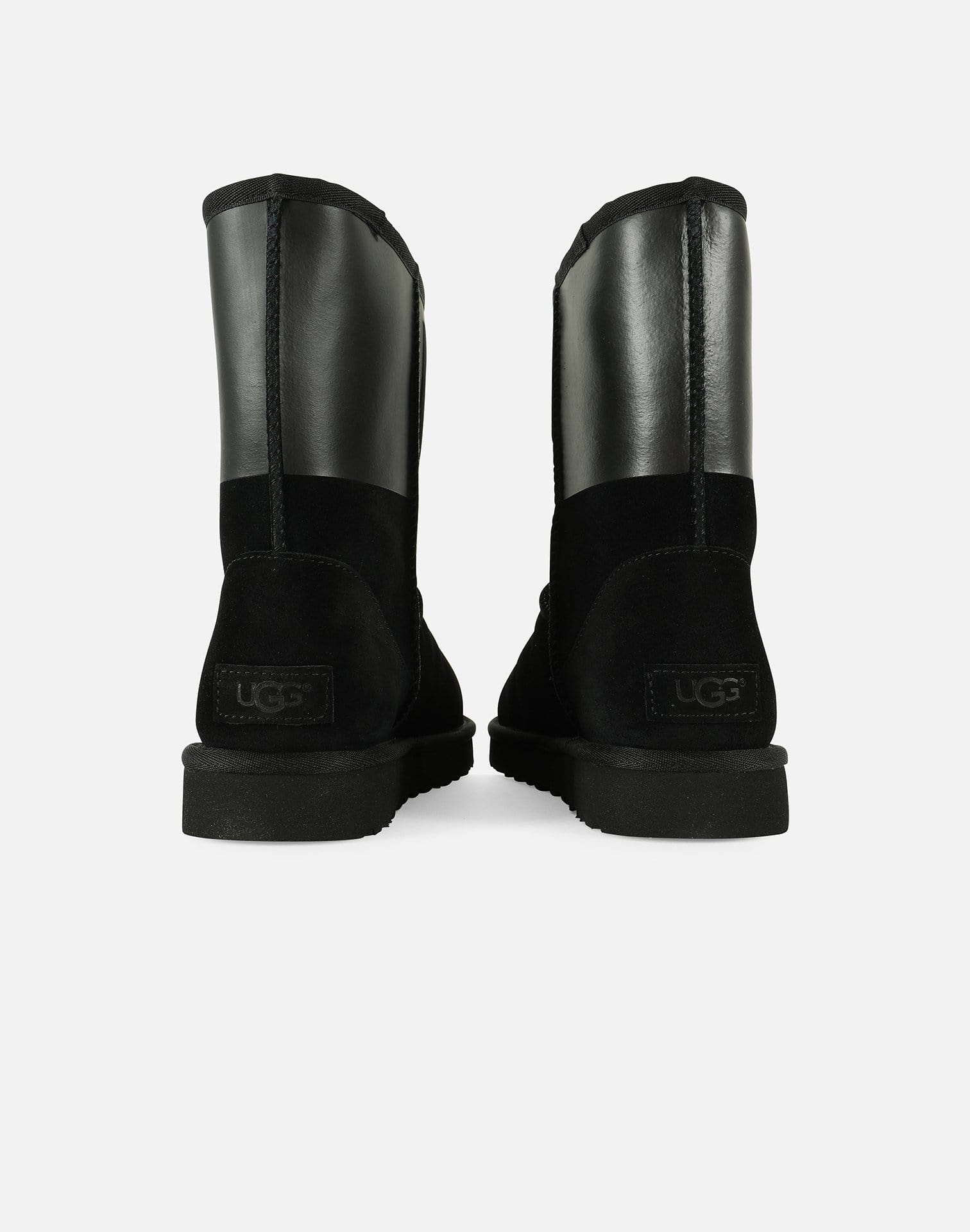 UGG CLASSIC SHORT LOGO RUBBER BOOTS – DTLR