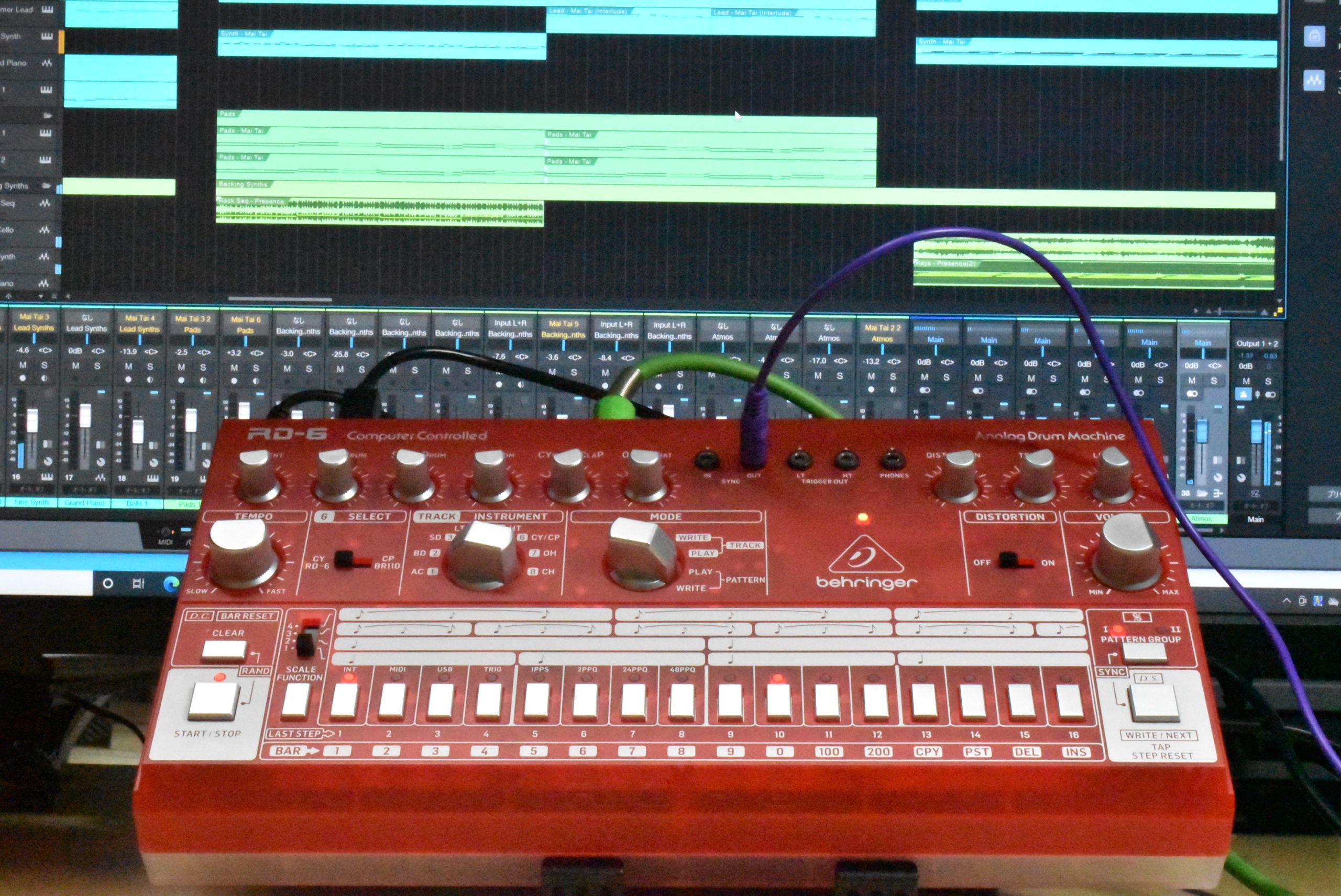 TR-606クローン機、behringer RD-6が10種類のカラバリで12月24日より