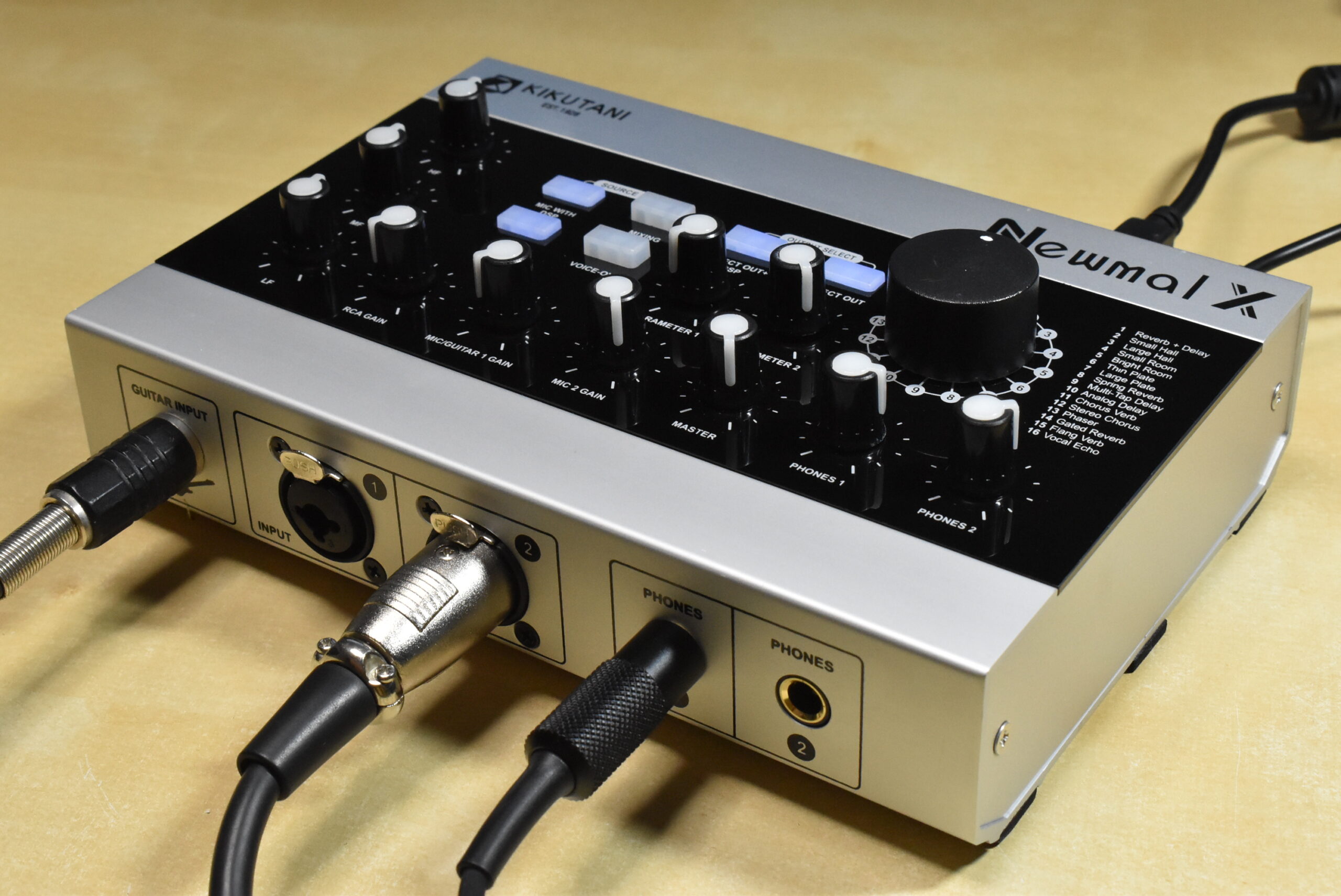 あのキクタニが高機能オーディオインターフェイス、Newmal Xを開発、3