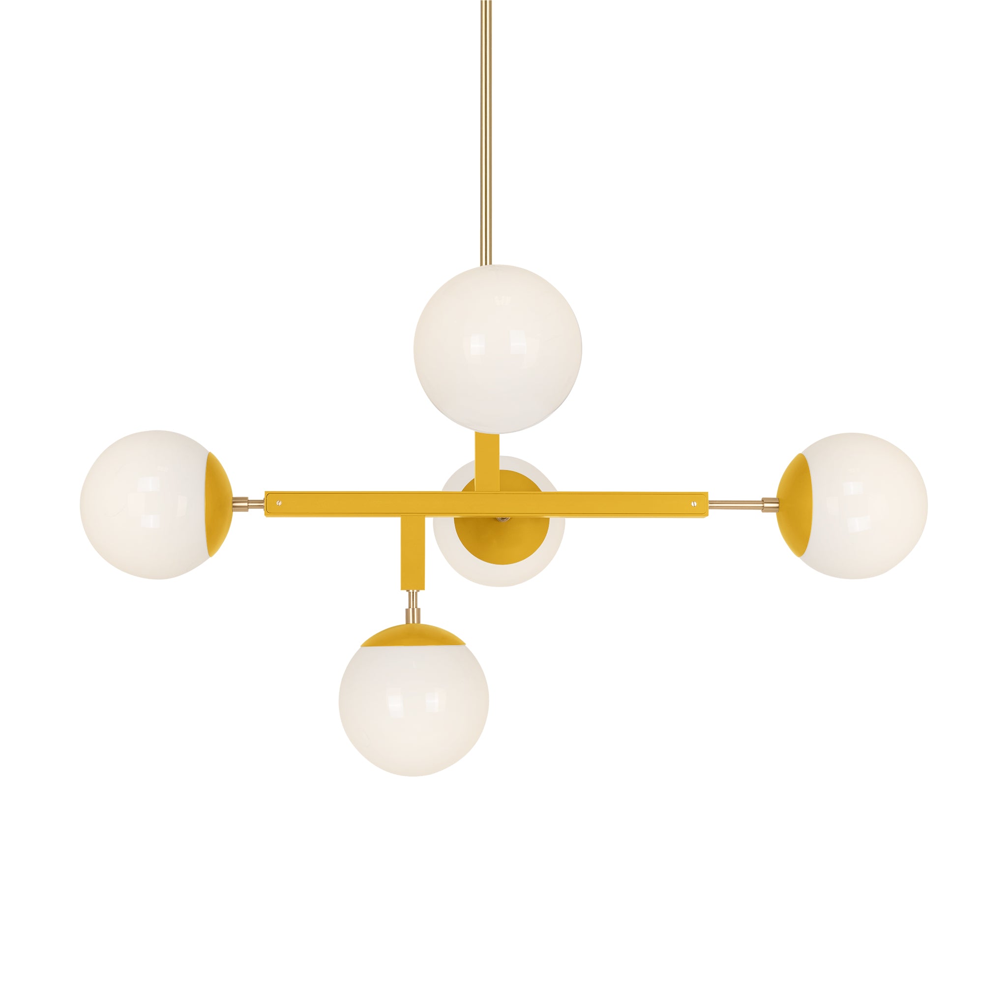 Color Prisma Globe Chandelier 35