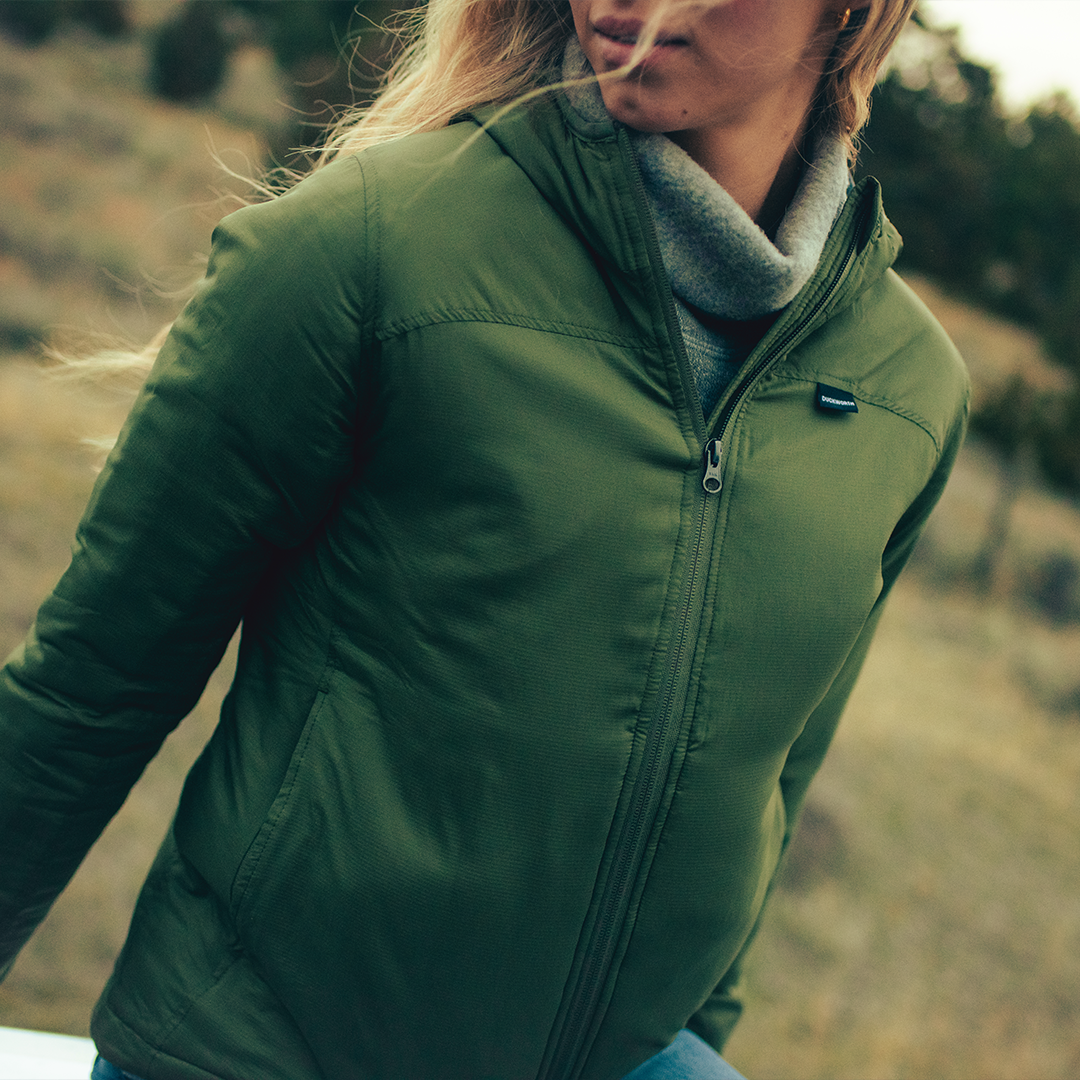 Women's WoolCloud Full Zip Merino Wool Jacket | USA Made – Duckworth