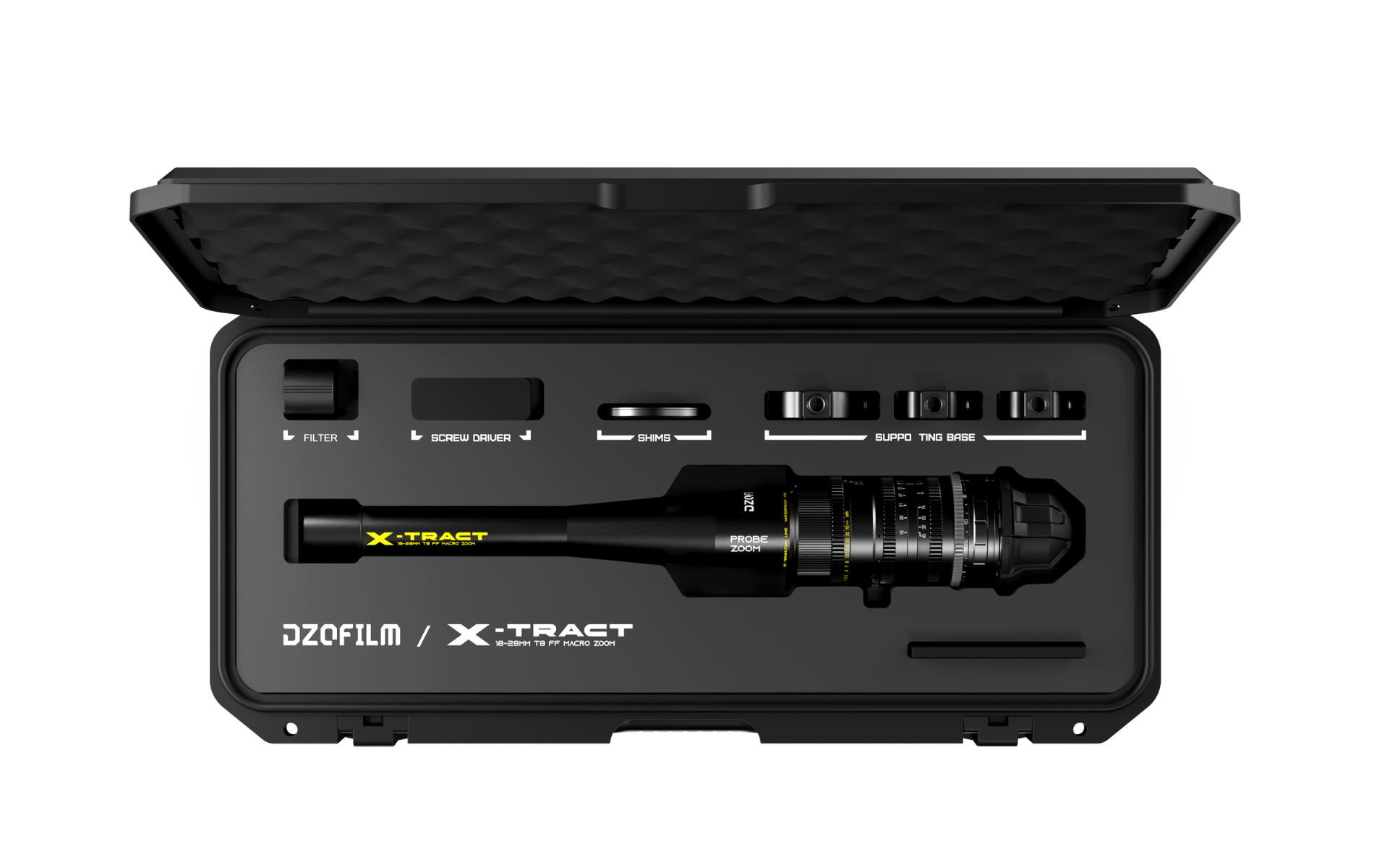 DZOFilm 18-28mm X-Tract T8 FF Probe Zoom 0° - Duclos Lenses