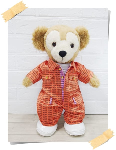 予約受付中】ダッフィー 衣装 Sサイズ (身長43cm) NEW コスチューム 服