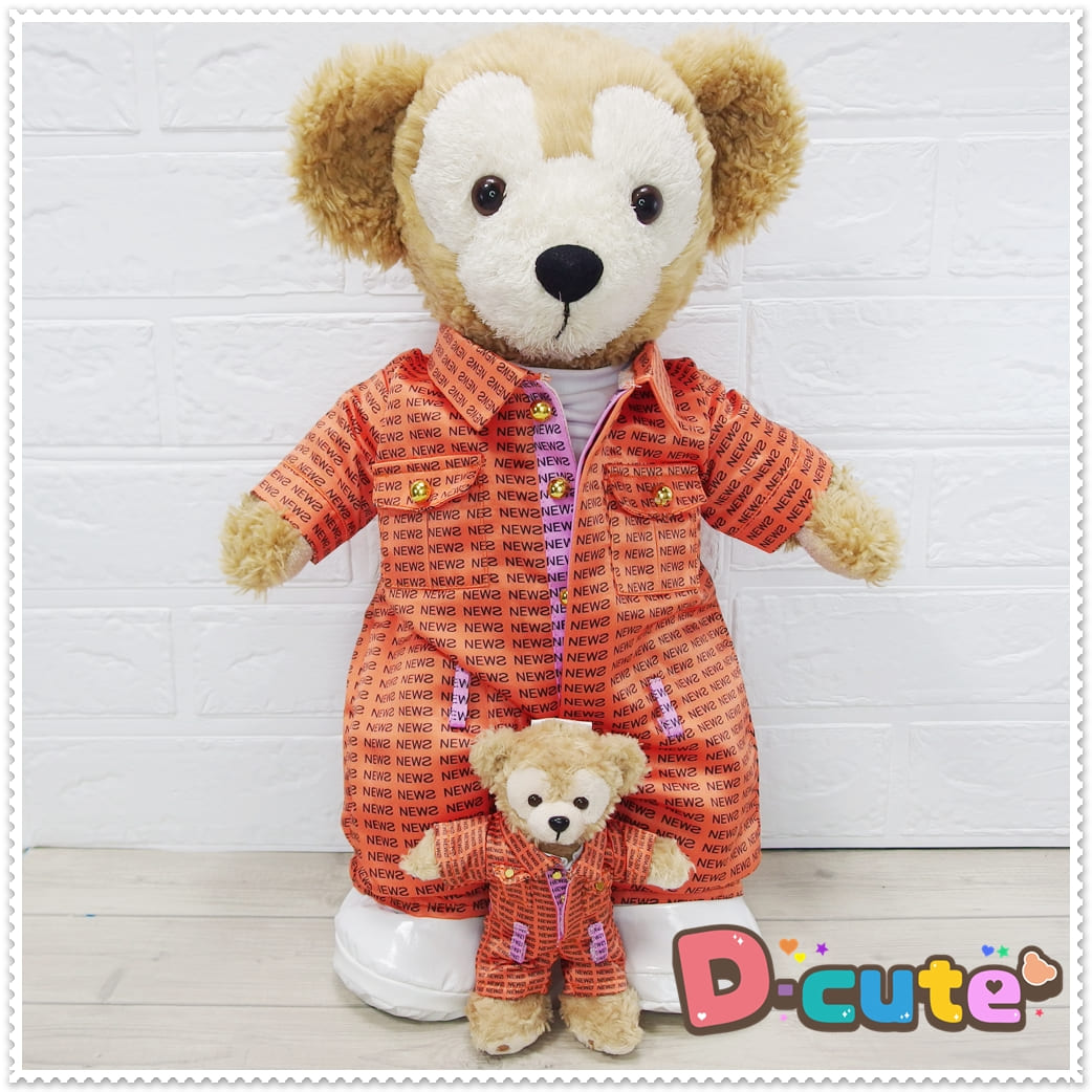 予約受付中】ダッフィー 衣装 Sサイズ (身長43cm) NEW コスチューム 服