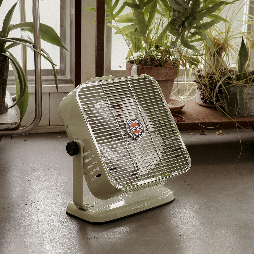DULTON ONLINE SHOP | AIR CIRCULATOR IVORY/CHROME(IVORY/CHROME): 家具