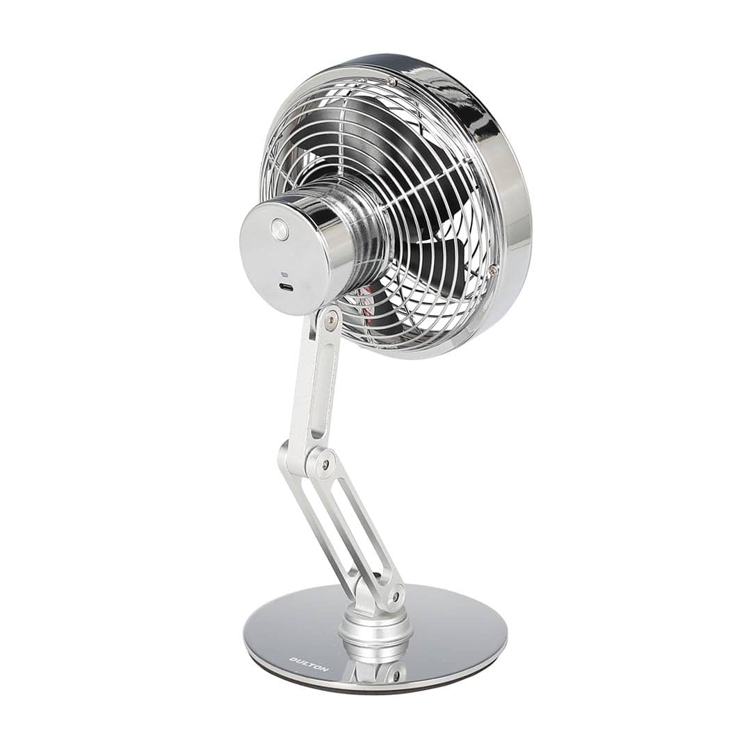 DULTON ONLINE SHOP | SWING ARM DESK FAN CROME/BLACK: 家具