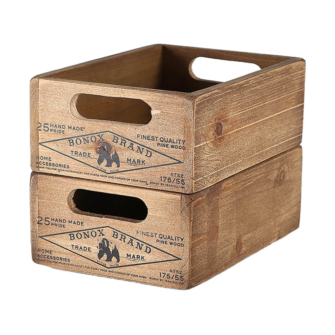 DULTON ONLINE SHOP | WOODEN STOCKER BOX NATURAL: ホーム用品