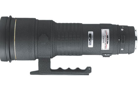 Sigma 500mm F4.5 EX APO A-mount lens info