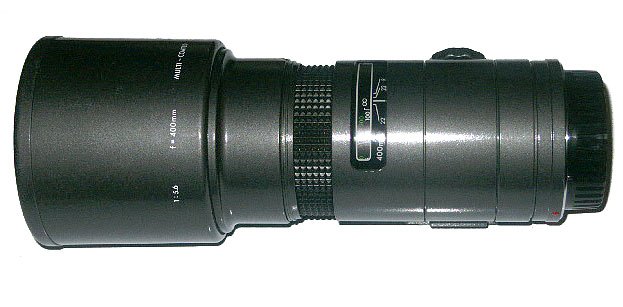 Sigma 400mm F5.6 A-mount lens info