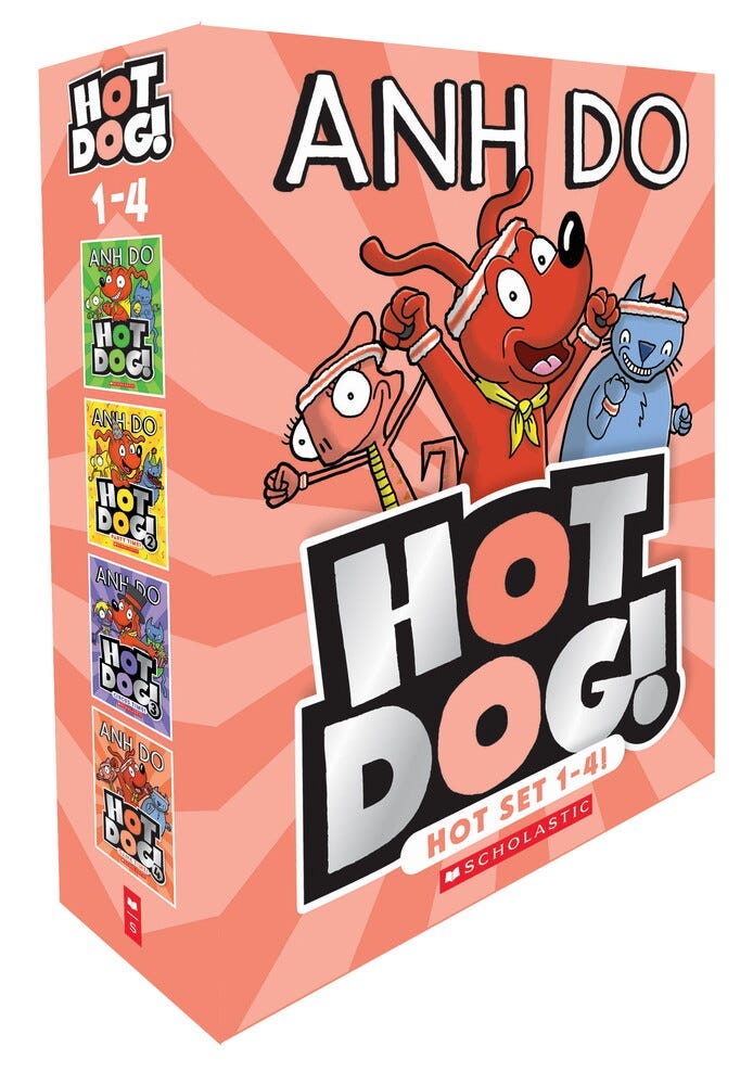 Hotdog! Hot Set 1-4! by Anh Do,Dan McGuiness - 9781760262600 - Dymocks