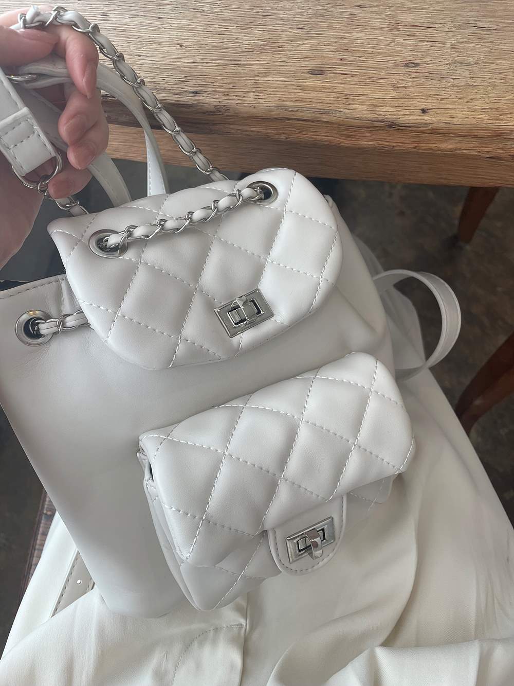 キルティングミニバックパック | レディースファッション通販 - DHOLIC