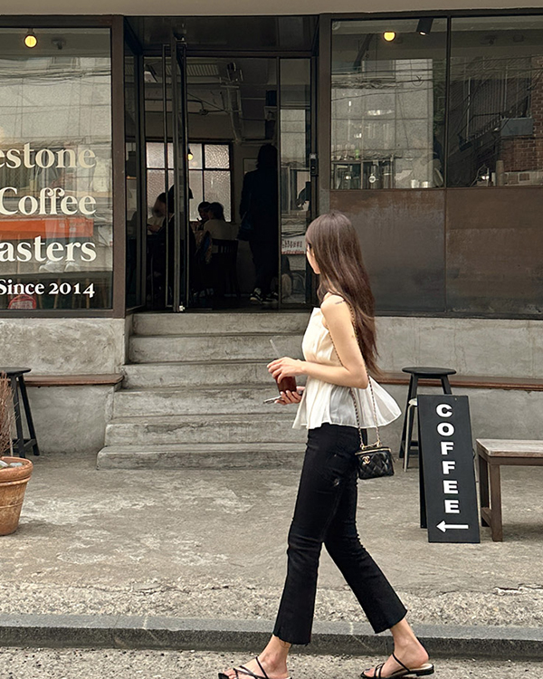 シフォンフリルキャミソール | レディースファッション通販 - DHOLIC