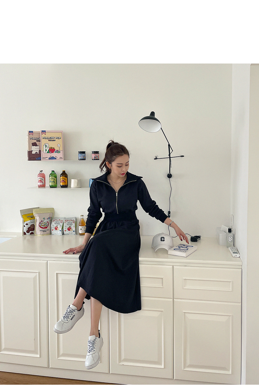 ジップアップワンピース | レディースファッション通販 - DHOLIC