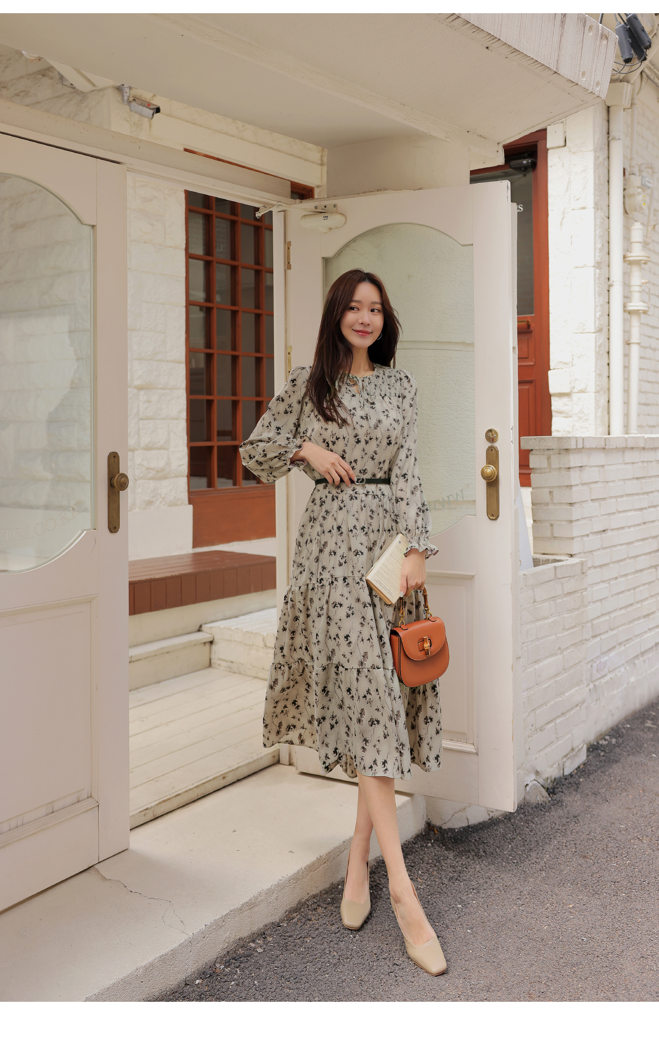 スモークネック花柄ワンピース | レディースファッション通販 - DHOLIC