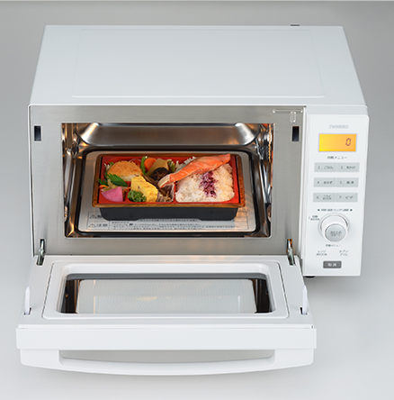 e-TREND｜ツインバード DR-E852W [センサー付フラットオーブンレンジ]