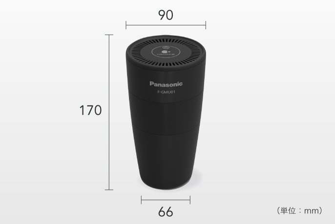 e-TREND｜パナソニック F-GMU01-K [ナノイー発生機 (ブラック)]