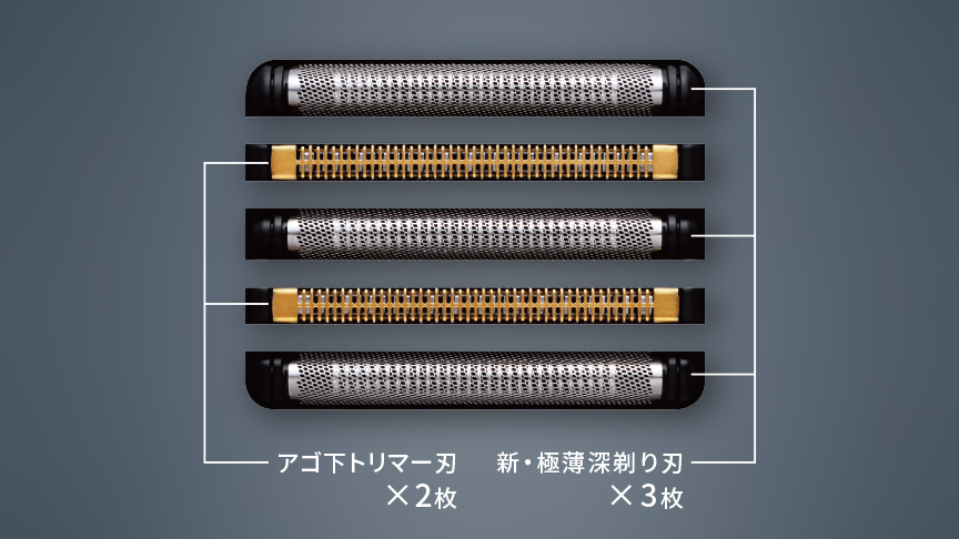 e-TREND｜パナソニック ES-L550D-K [ラムダッシュPRO 5枚刃 (黒)]