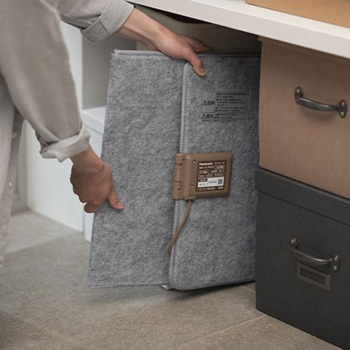 e-TREND｜パナソニック DC-PKD4-H [デスクヒーター(グレー)]