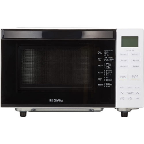 e-TREND｜アイリスオーヤマ MO-F1810-W [オーブンレンジ 18L]
