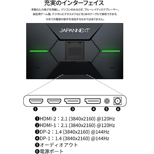 e-TREND｜JAPANNEXT JN-IPS28G144UHDR [ゲーミングディスプレイ/28型