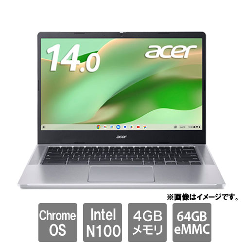 e-TREND｜エイサー CB314-4H-F14P [Chromebook 314 (N100 4GB eMMC64GB