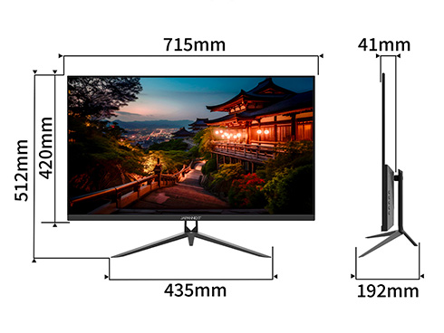e-TREND｜JAPANNEXT JN-V315UHDR-C65W-N [液晶ディスプレイ 31.5型