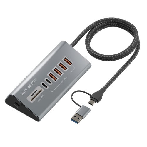 e-TREND｜エレコム U3HC-A430BBK [USB3.1(Gen1)HUB/TypeC/Aメス4/30cm