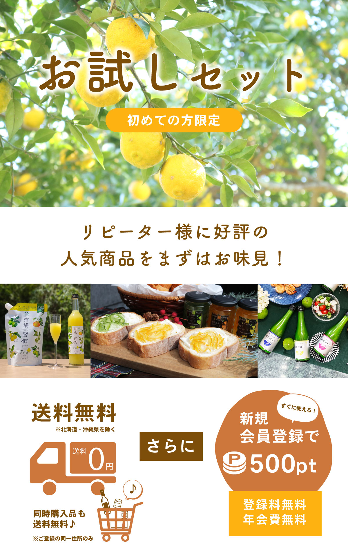 初めての方へ | 柚子屋本店ONLINE STORE