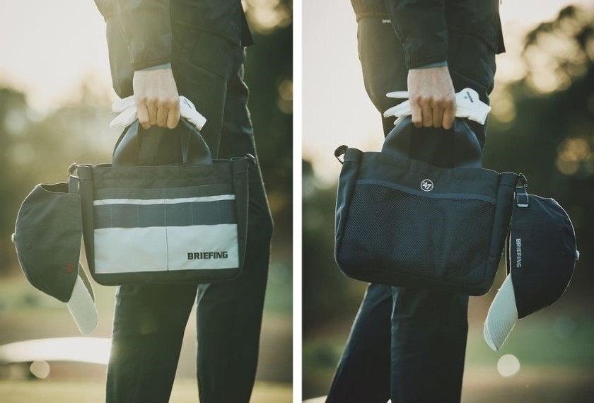 街でも使えるゴルフキャップ&カートバッグ♪ ブリーフィング ゴルフ