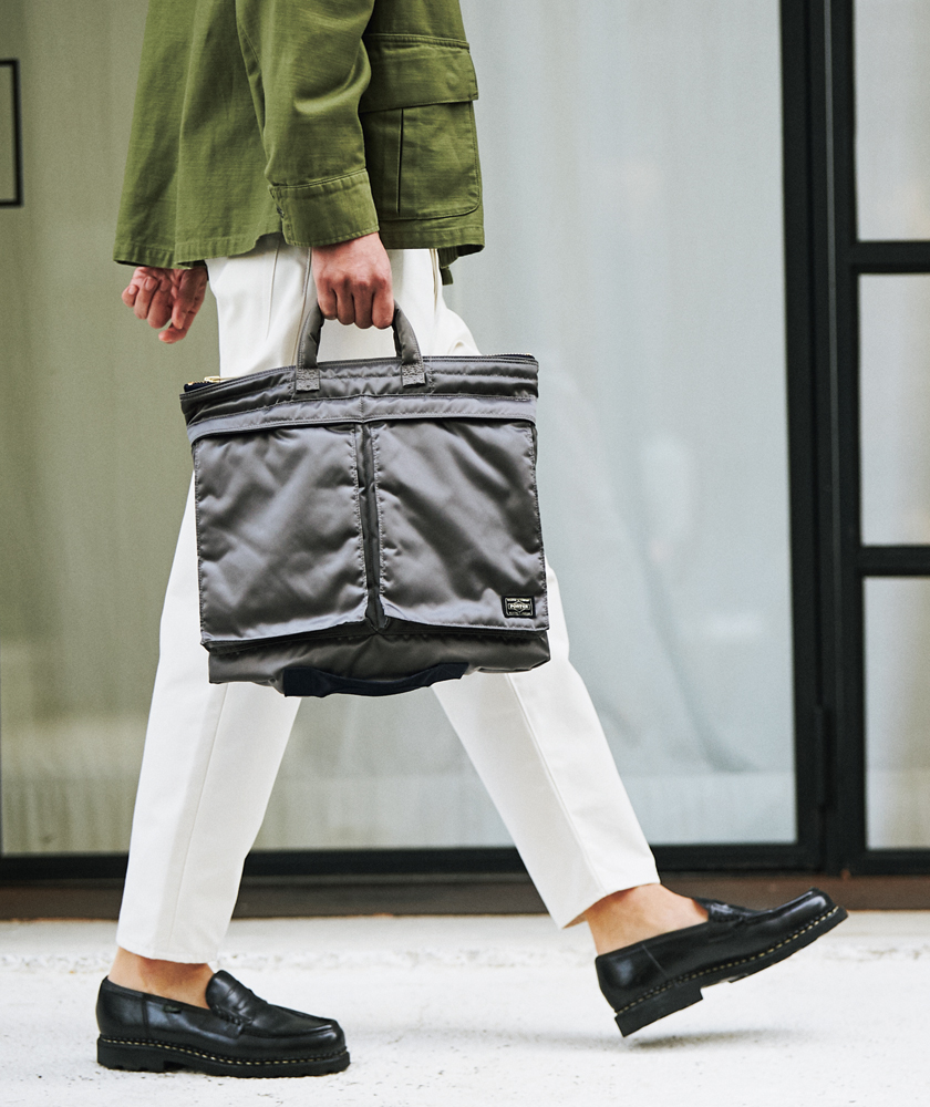 街使い最強のポーターの最新進化！ NewヘルメットBAG｜雑誌Begin