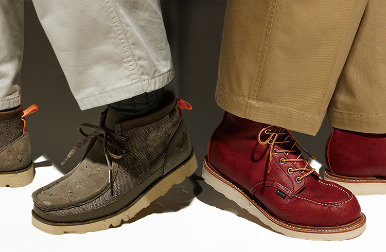 晴れ、雨、雪、ドンと来い。米英を代表する傑作ブーツが全天候対応無敵