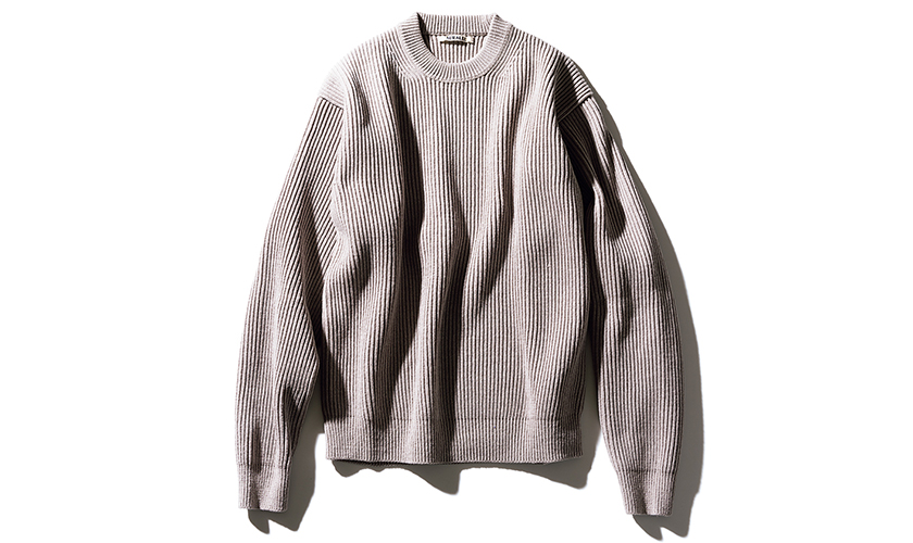 オーラリーのニットが他にはない個性を感じさせる理由は“編み”にあった