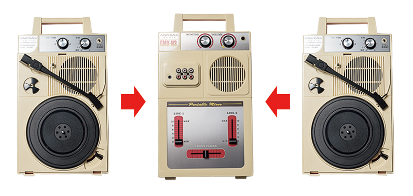 5万円台でDJブースが作れる♪ '80年代顔はインテリアとしても◎｜雑誌