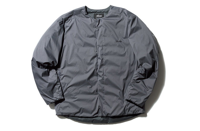 インナーとしてもアウターとしても◎な着込めるナンガの別注ダウン