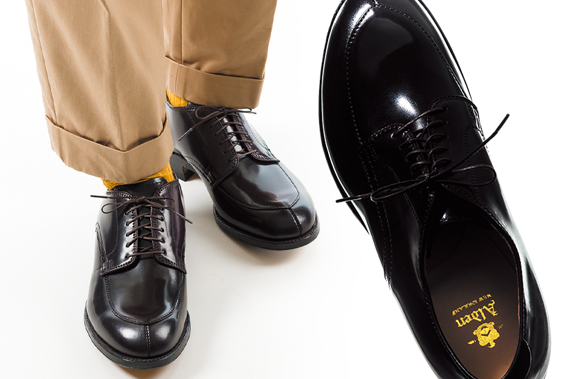 オールデンの定番、シェルコードバンのVチップが今後買えなくなる