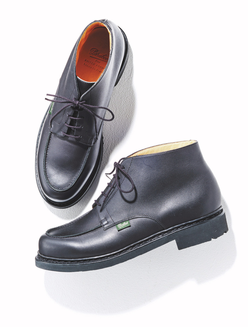 上から見たらいつも通り、横から見たらミッドカット!? パラブーツ