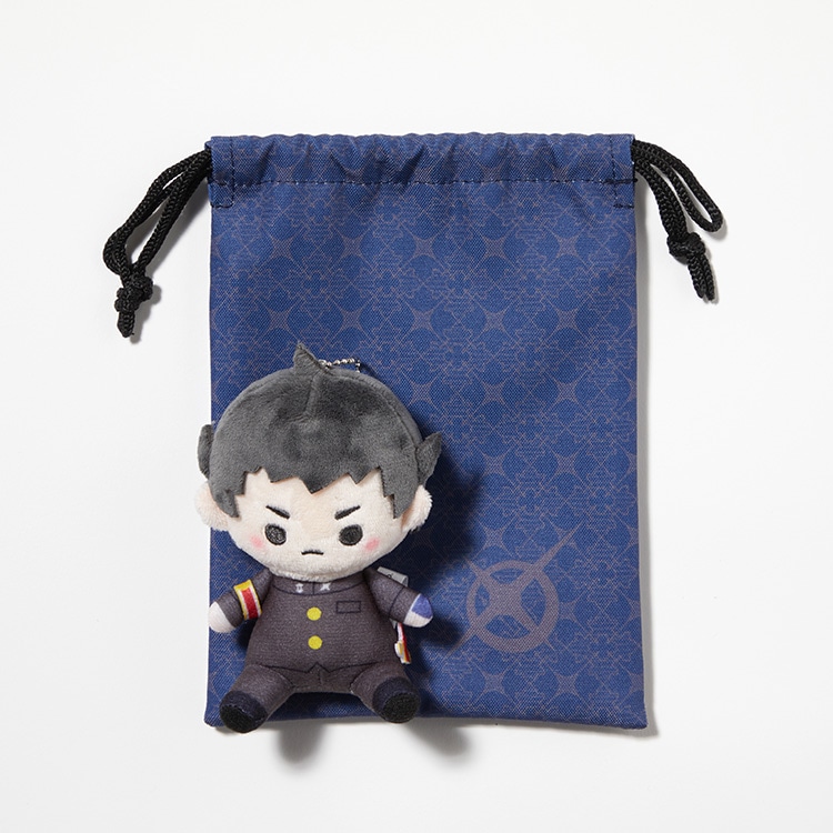 イーカプコン |大逆転裁判 ミニぬいぐるみ＆巾着セット 成歩堂龍ノ介