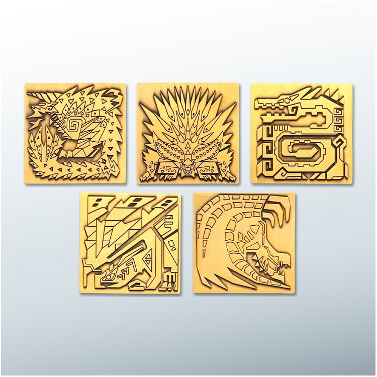 イーカプコン |モンスターハンター20周年-大狩猟展- ピンズ