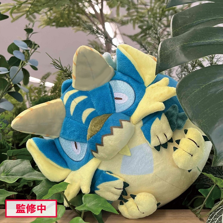 イーカプコン |モンスターハンター ふわたまぬいぐるみ ジンオウガ
